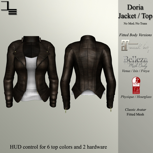 DE Designs - Doria Jacket - Old Leather