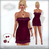 *Lurve* Autumn Cocktail Dress - Magenta