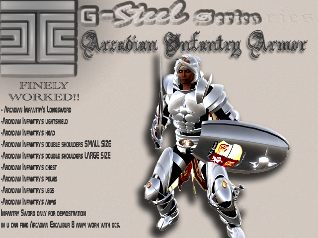 G-Steel - arcadian infantry box