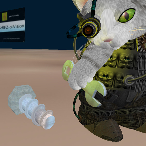 Screw flat octagon head 