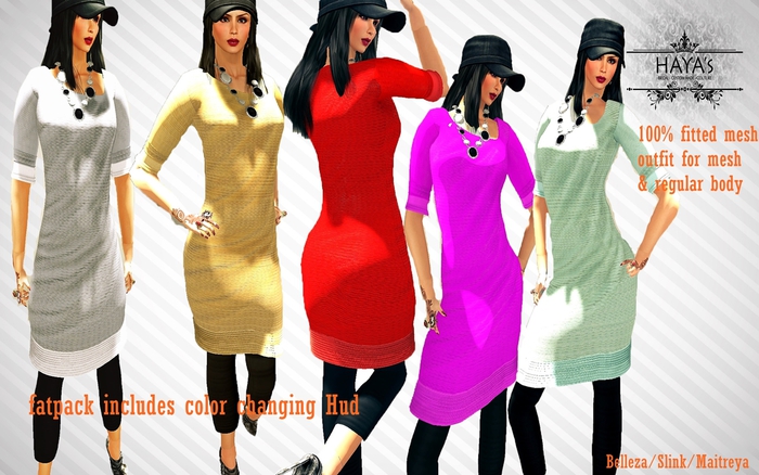 Chushi Sweater full Outfit fatpack