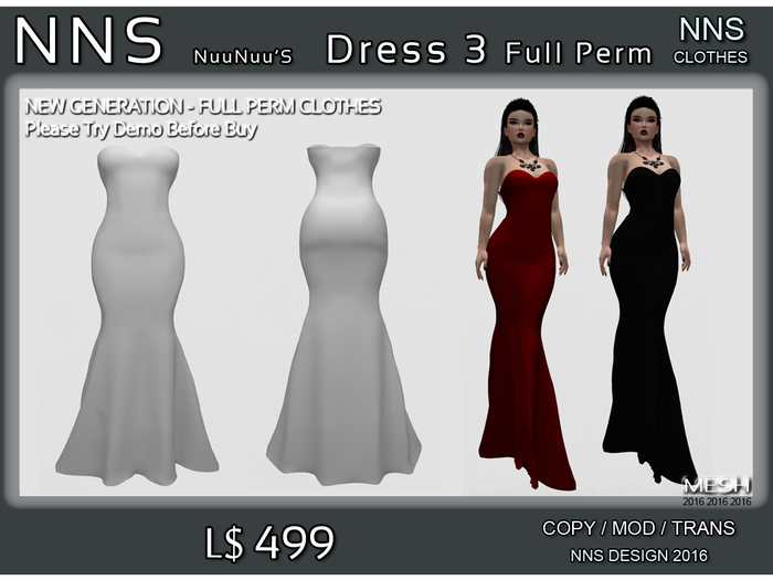 NNS Dress 2 - DEMO