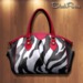 BlackRose Handbag B Zebra