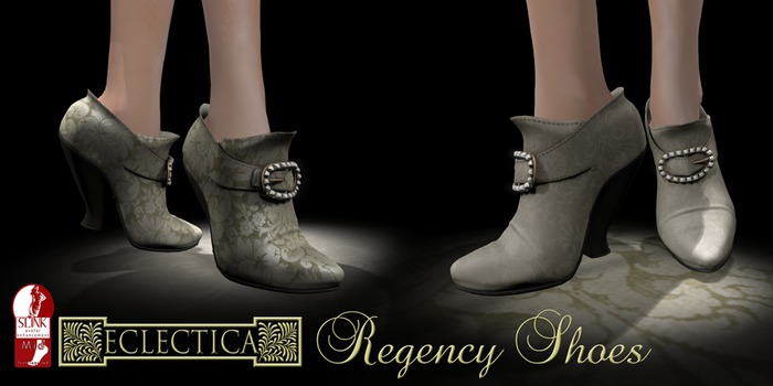 Eclectica Regency Shoes- Ivory