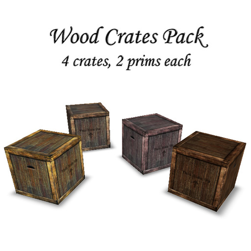 Wood Crates Pack