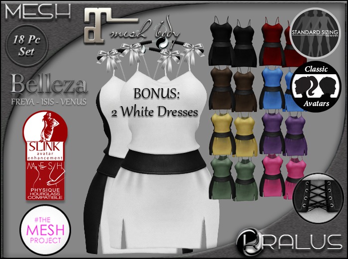 ::KRALUS:: Mesh : Aylin : Fat Pack  