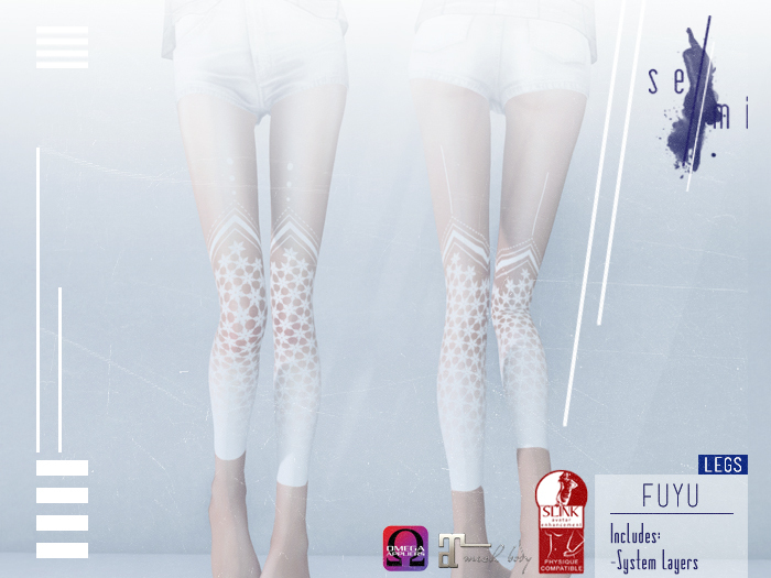 se//mi / Fuyu - Legs (White)