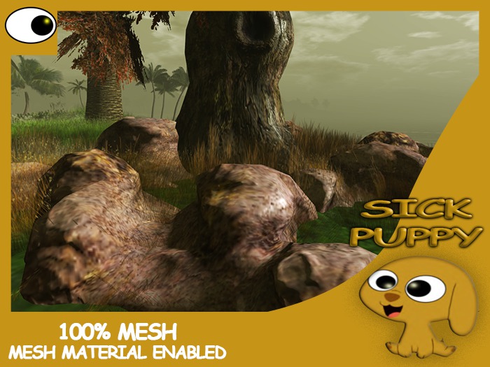 Rocky OutCrops Dry Grass 1