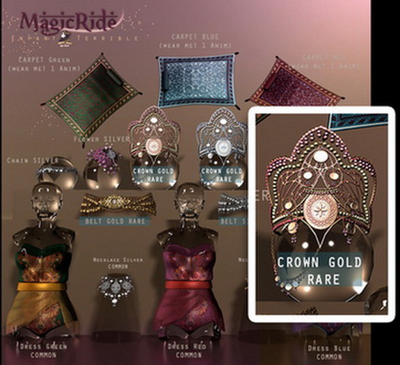 Enfant Terrible. Magic Ride Crown Gold RARE