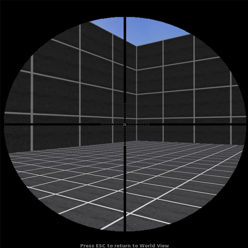 [RF] Crosshair - Doted cross HUD (centr)
