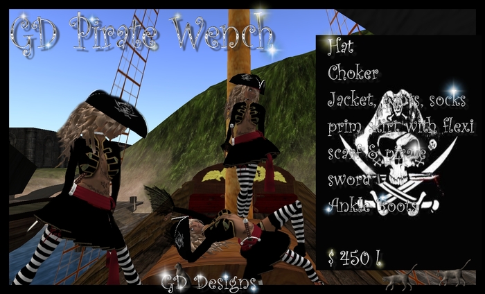 GD Pirate Wench Boxed