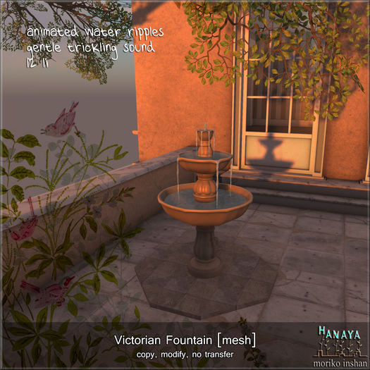 -Hanaya- Victorian Fountain [mesh]