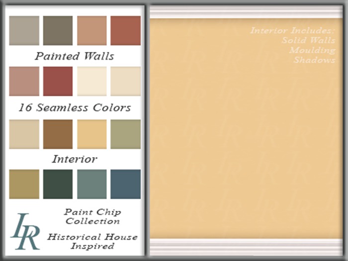 Paint Chip Collection- Beach House Inspiration