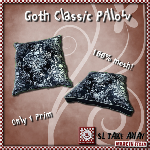 ::SLTA:: PiLLoW DARK_GOTH Classic 1p