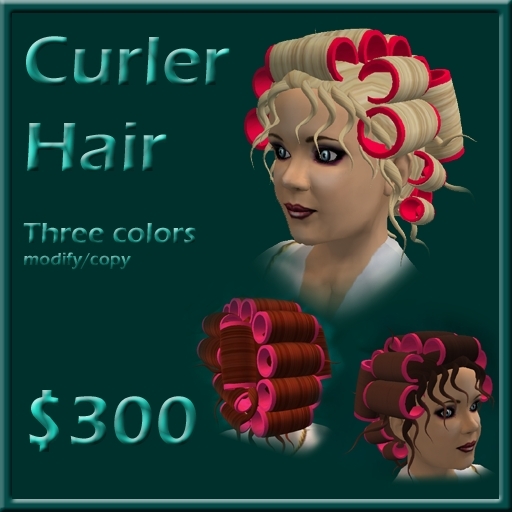 Curler Hair - three colors
