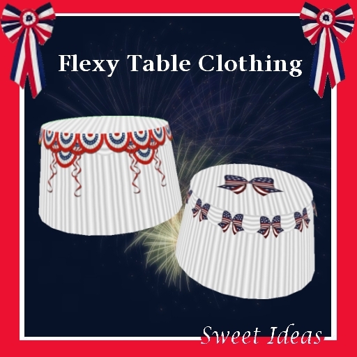 Sweet Ideas * Patriotic Buffets Set - Round (Boxed)