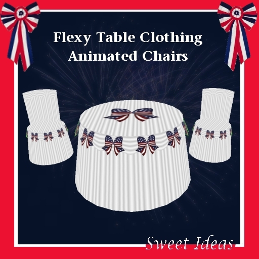 Sweet Ideas * Patriotic Buffet Ribbons Set (Boxed)