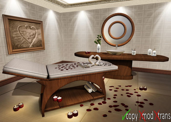 "Romantic Elegance" Massage Table Set (PG, Box,Copy) v1.2