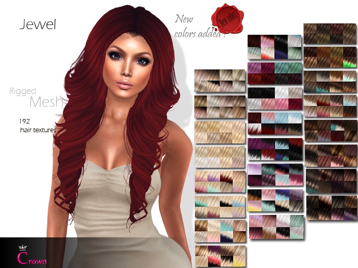 .::Crown::. Long Hair "Jasmin" DEMO V2.0