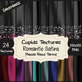 *Cupids Textures * 24 ROMANTIC SATINS