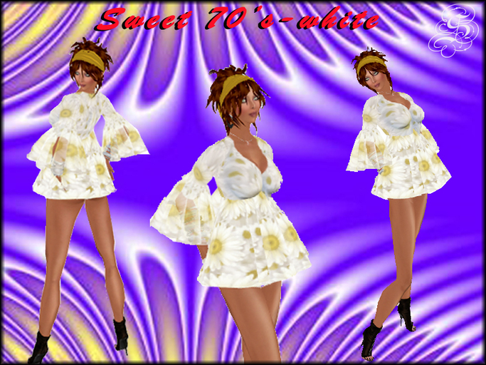 Sweet 70's-white