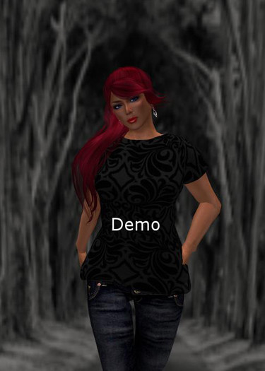 Black Pattern Female Demo 