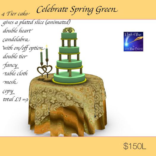 Celebrate Spring Green ( crate)