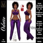 JCD Odette Red Top & Jeans (bagged)