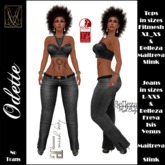 JCD Odette Red Top & Jeans (bagged)
