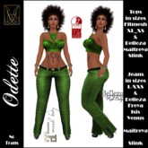 JCD Odette Red Top & Jeans (bagged)