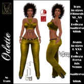 JCD Odette Red Top & Jeans (bagged)