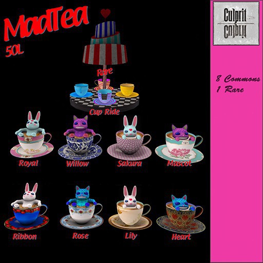Culprit MadTea Cup Ride Rare