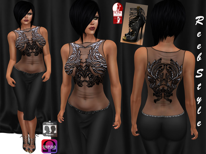 289-Reeb Style Su BlAck Outfit