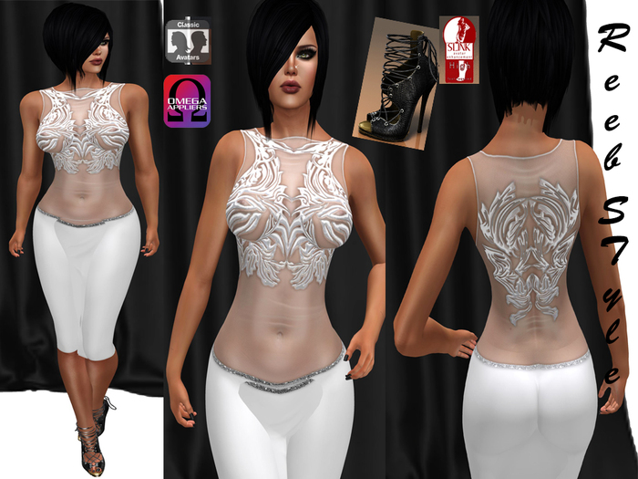 290-Reeb STyle Su White Outfit