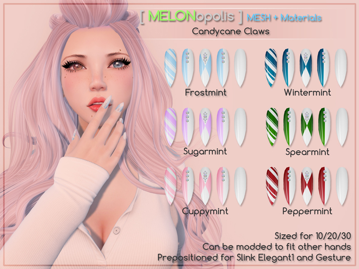 [M] Candycane Claws // Sugarmint