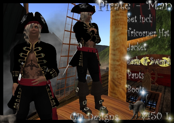 GD Pirate Man Boxed