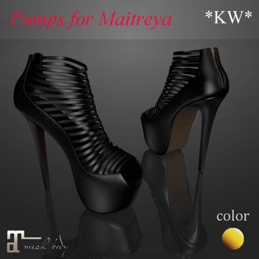 *KW* Pumps for Maitreya (Gold)