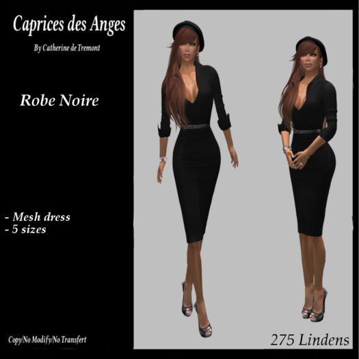 *CdT* Robe noire