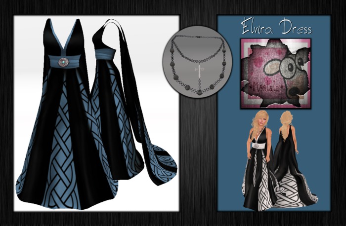 ~*Moolala*~Elvira Formal - Blue(AddMe)