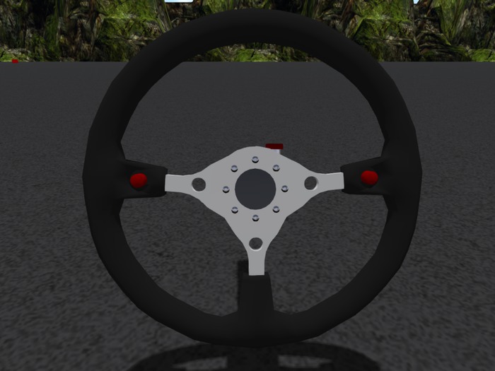 KK/BCC Drag Racing Steering Wheel mesh
