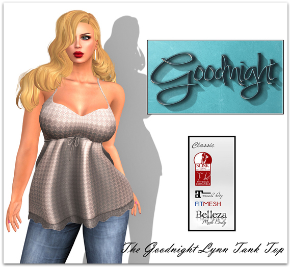 Goodnight Lynn Tank-Tan