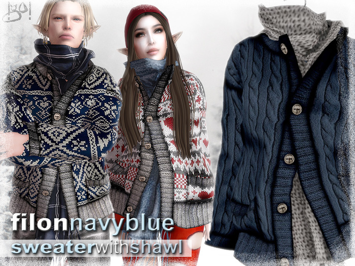 !gO! Sweater Filon - navy.blue