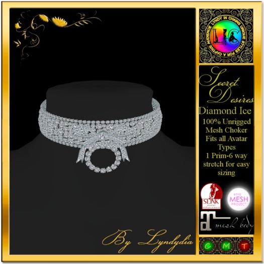 Secret Desires Diamond Ice Choker 