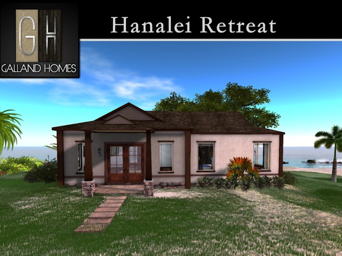 Second Life Marketplace The Hanalei Retreat by Galland Homes