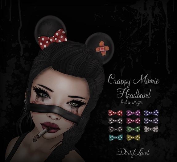 DL:: Crappy Minnie Headband