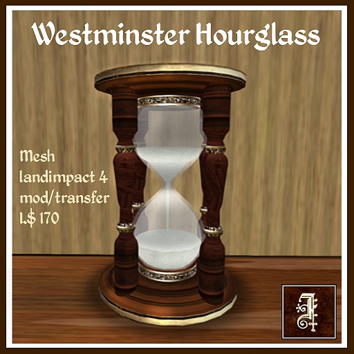 *IOLAIR* Westminster Hourglass Mesh Box