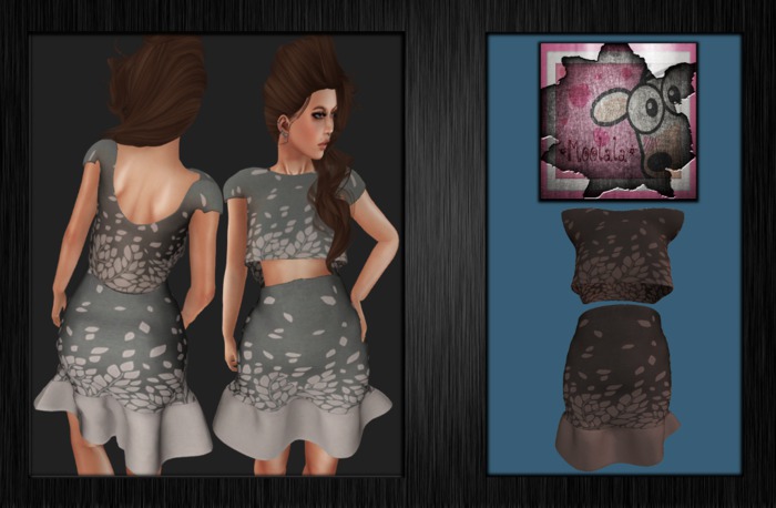 ~*Moolala*~Fall Skirt - Taupe (AddMe)