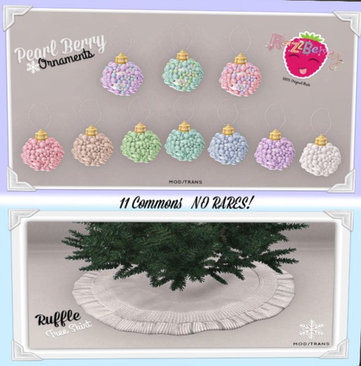[RI] Pearl Berry Ornament (Grass)