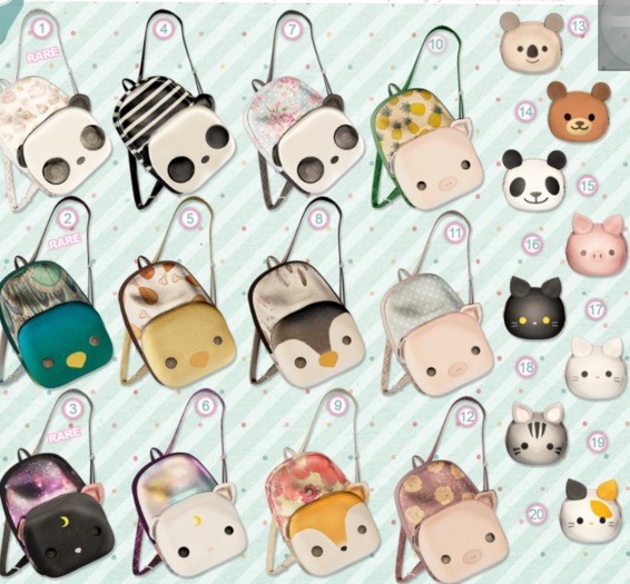 ohayo. coinpurse + grey cat