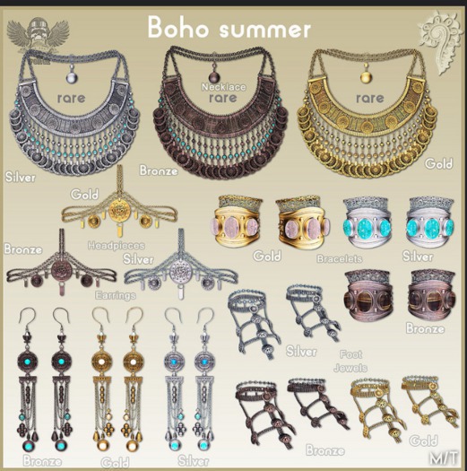 [The Forge] Boho Bracelets, Bronze